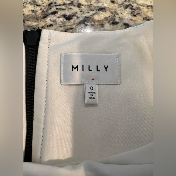 NWOT Milly Watercolor Dress - Picture 4 of 6